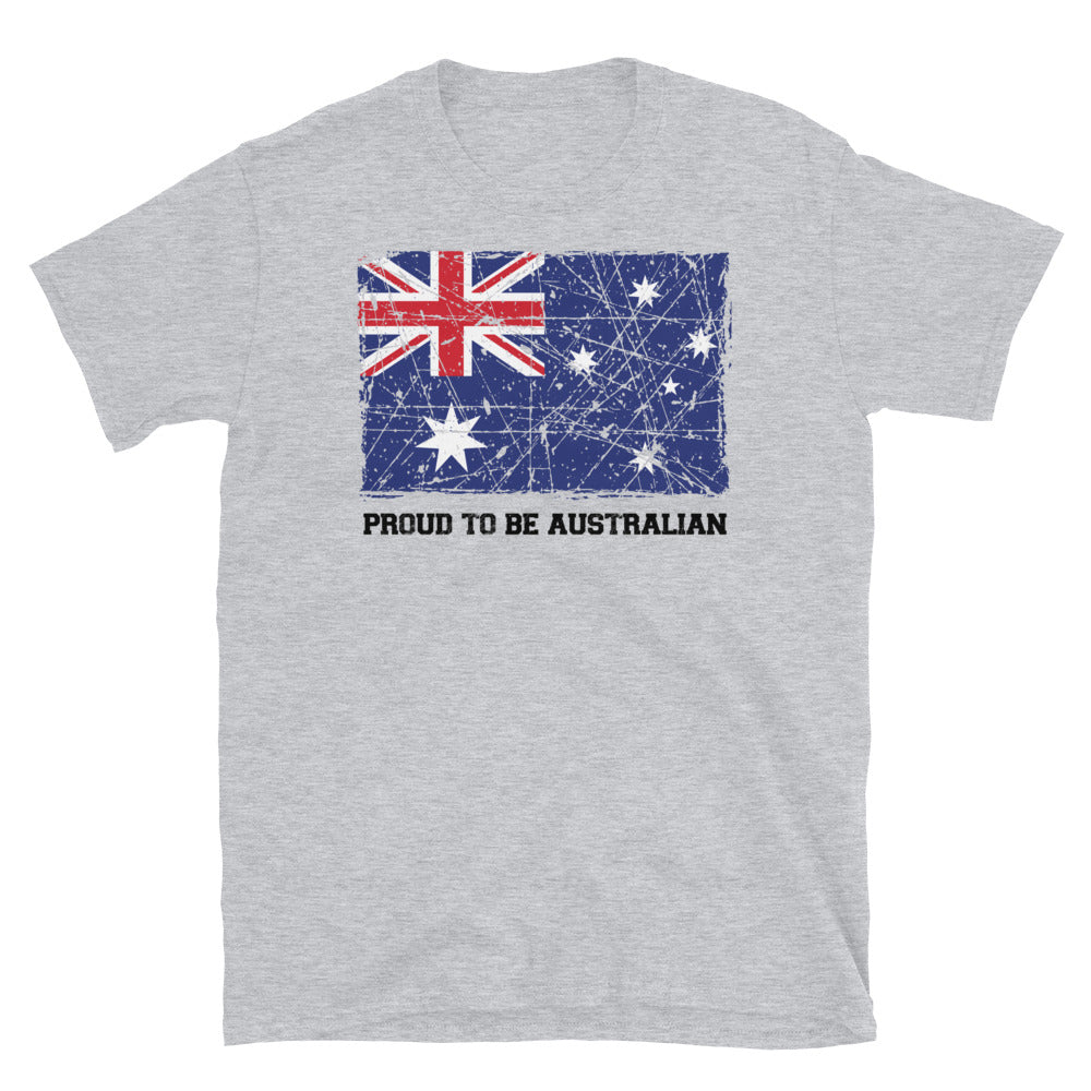 Aussie Flag - Fit Unisex Softstyle T-Shirt