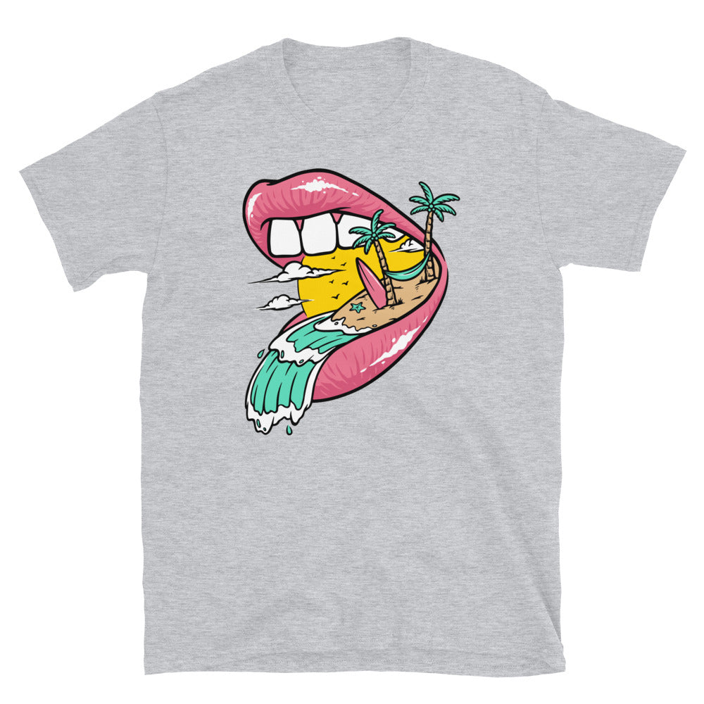 Beach in My Mouth - Fit Unisex Softstyle T-Shirt