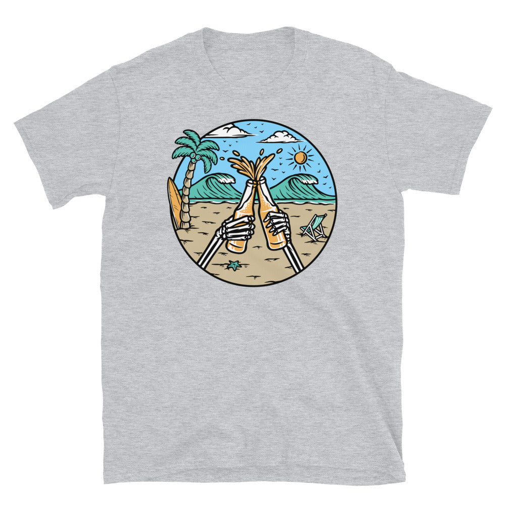 Cheers on the Beach - Fit Unisex Softstyle T-Shirt