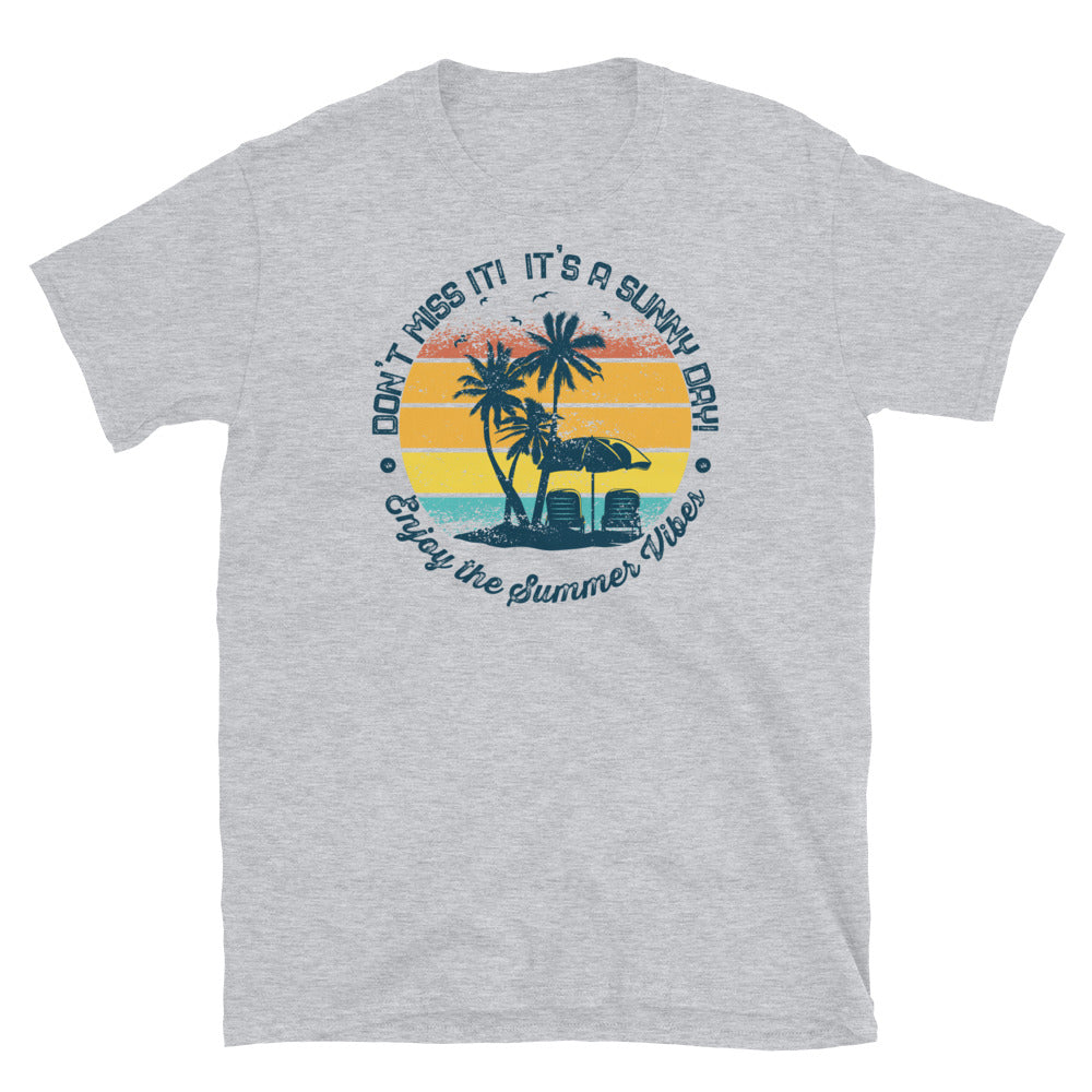 Enjoy the Summer Vibes - Fit Unisex Softstyle T-Shirt