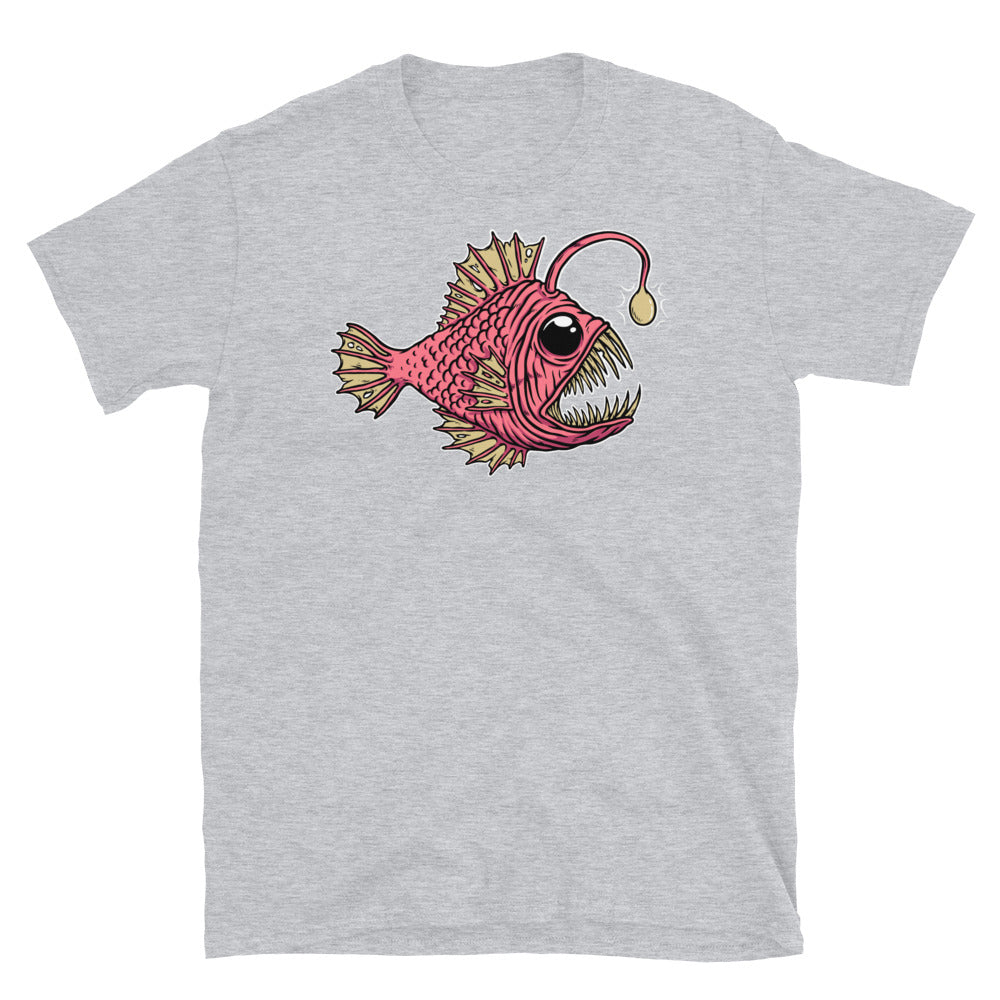 Deep Sea Fish, Scary - Fit Unisex Softstyle T-Shirt