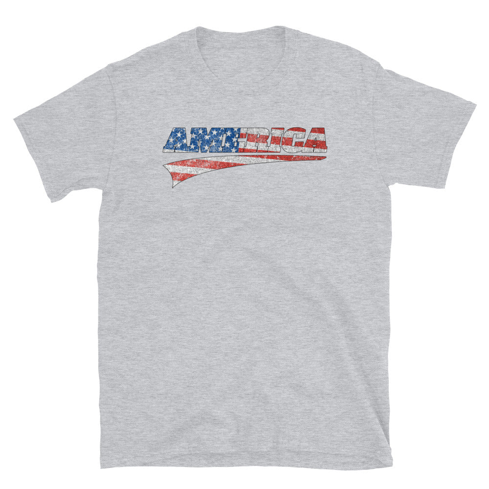 America - Fit Unisex Softstyle T-Shirt