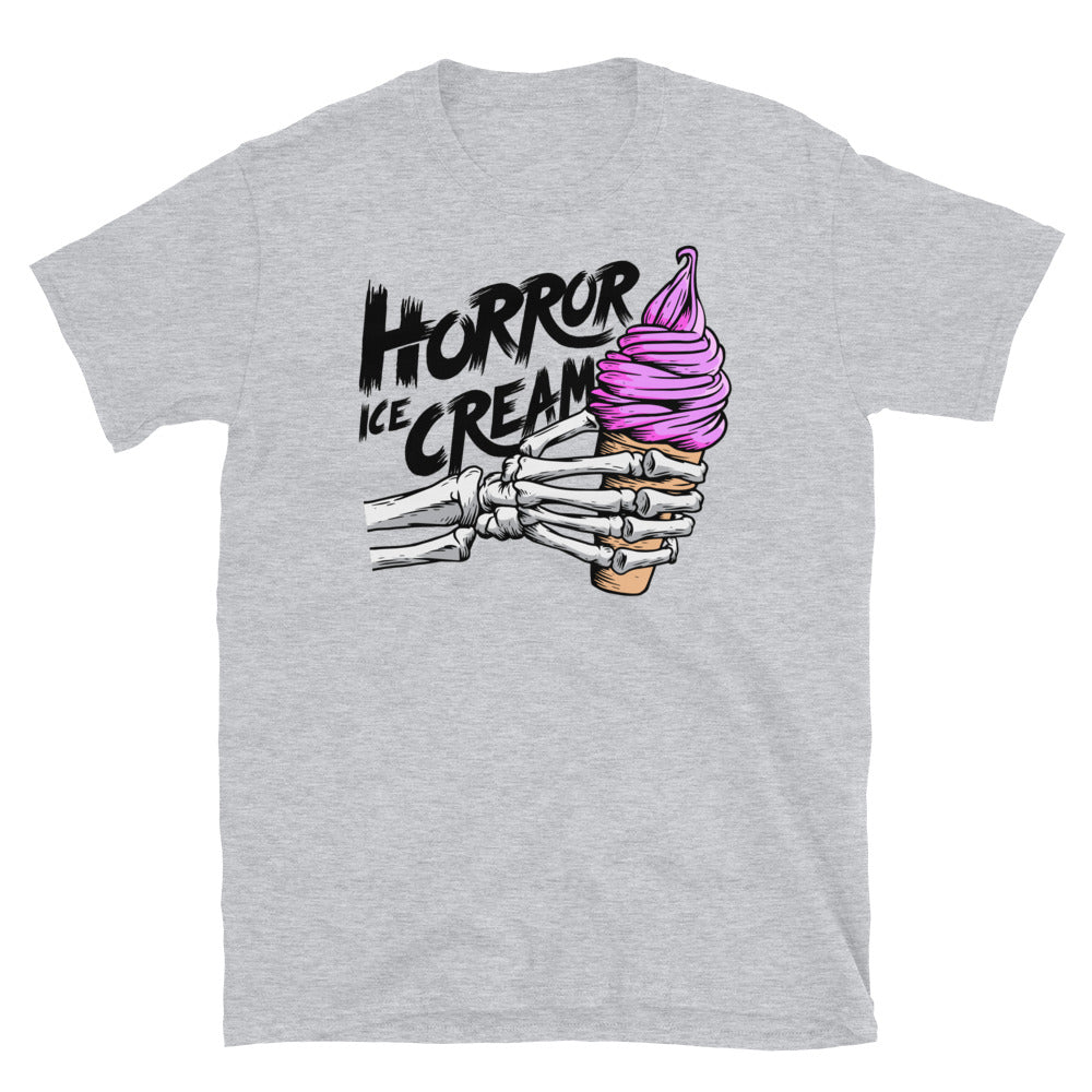 Horror Ice Cream - Fit Unisex Softstyle T-Shirt