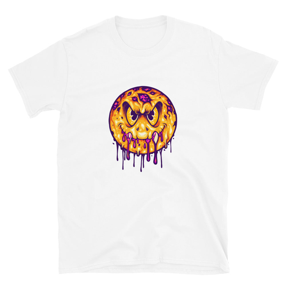 Scary smiley monster emoticons Fit Unisex Softstyle T-Shirt