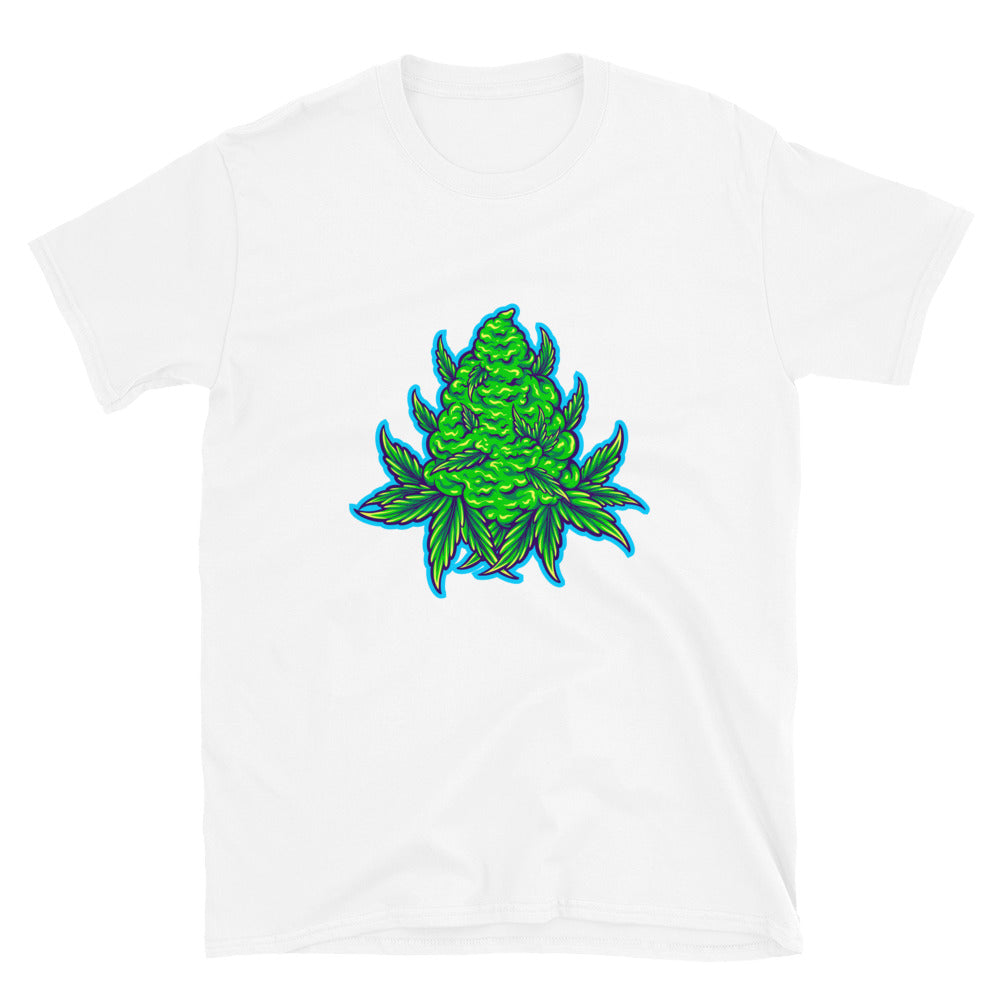 Weed leaf plant natural Hemp Cannabis Fit Unisex Softstyle T-Shirt