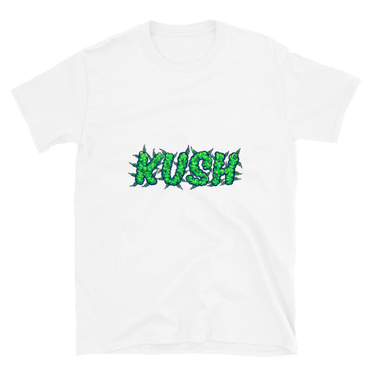 Word lettering kush smoke Fit Unisex Softstyle T-Shirt