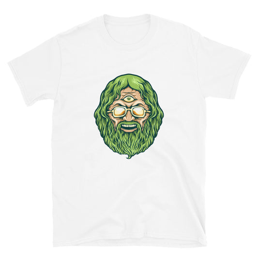 Vintage Head Cannabis Man Kush Fit - Camiseta unisex de estilo suave