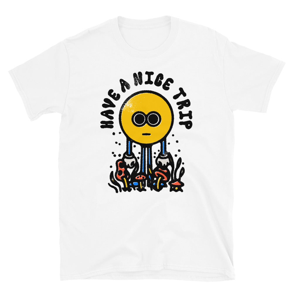 Have a Nice Trip Psychedelic Fit Unisex Softstyle T-Shirt