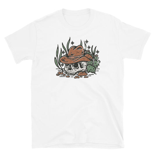 Western Boho Desert Cowboy Cactus Fit Unisex Softstyle T-Shirt