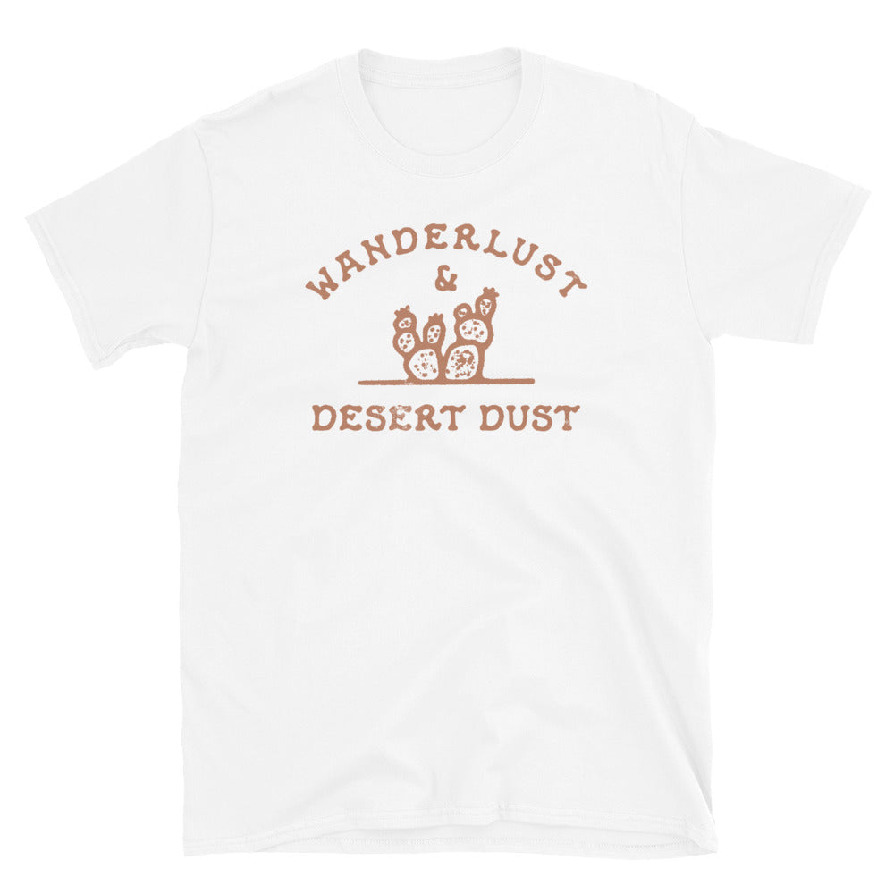 Wanterlust Desert Dust Cactus Fit Unisex Softstyle T-Shirt