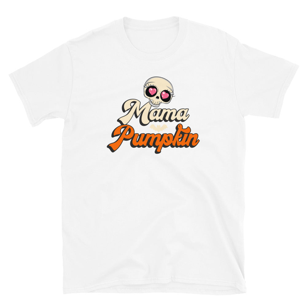 Mama-Pumpkin-Future-Moms-Halloween 1 Fit Unisex Softstyle T-Shirt