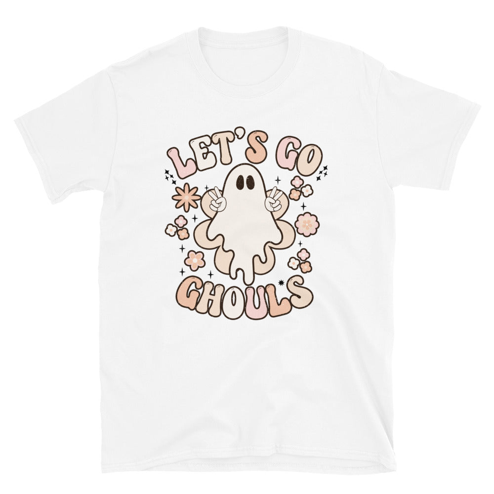 Let's Go Ghouls Retro-Halloween Fit Unisex Soft style T-Shirt