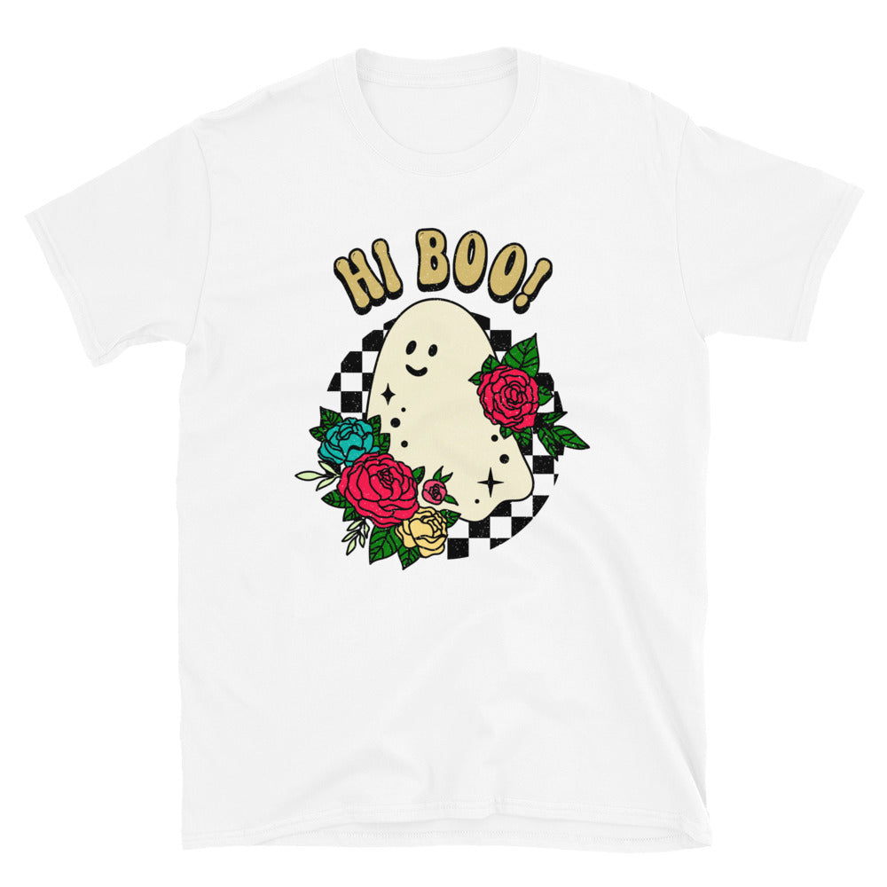 hi boo! Retro Halloween Fit Unisex Soft style T-Shirt