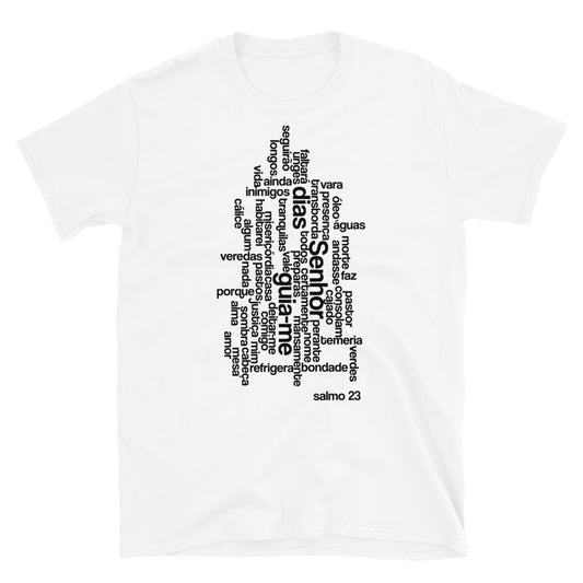 Psalm 23 in portugiesischer Passform Unisex Softstyle T-Shirt