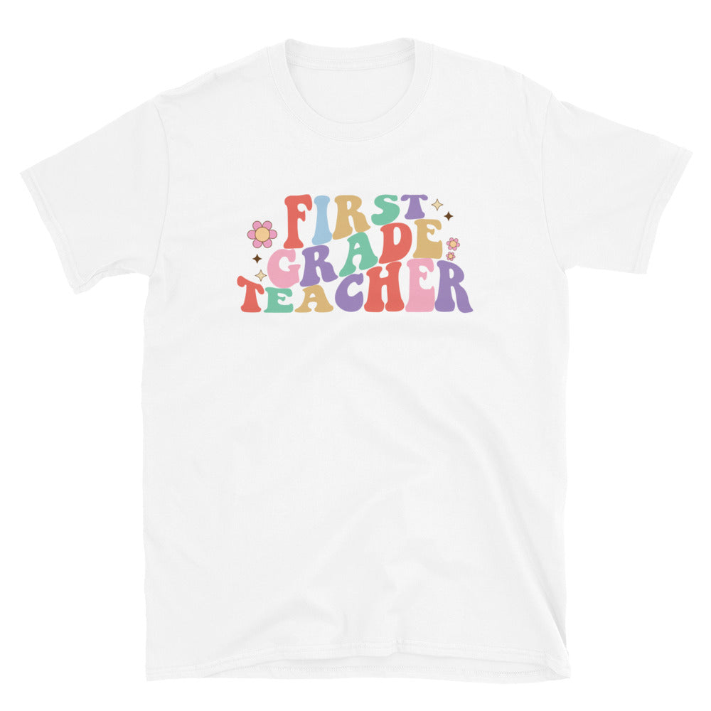 First Grade Teacher Fit Unisex Soft style T-Shirt