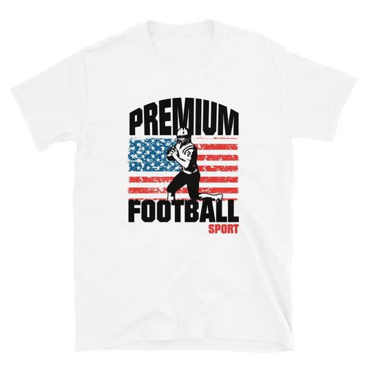 Premium Football Sport Fit Unisex Softstyle T-Shirt