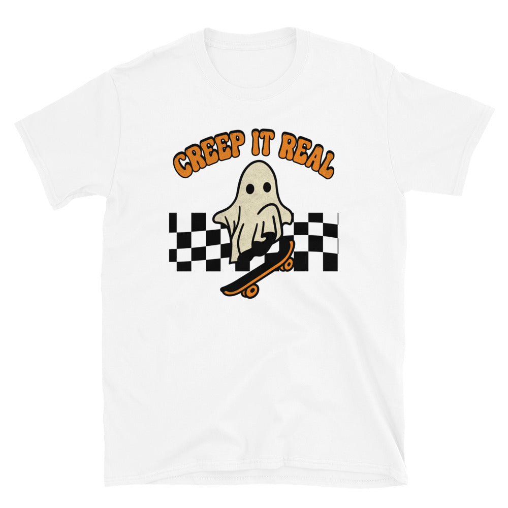 Creep it Real Retro, Halloween Fit Unisex Soft style T-Shirt