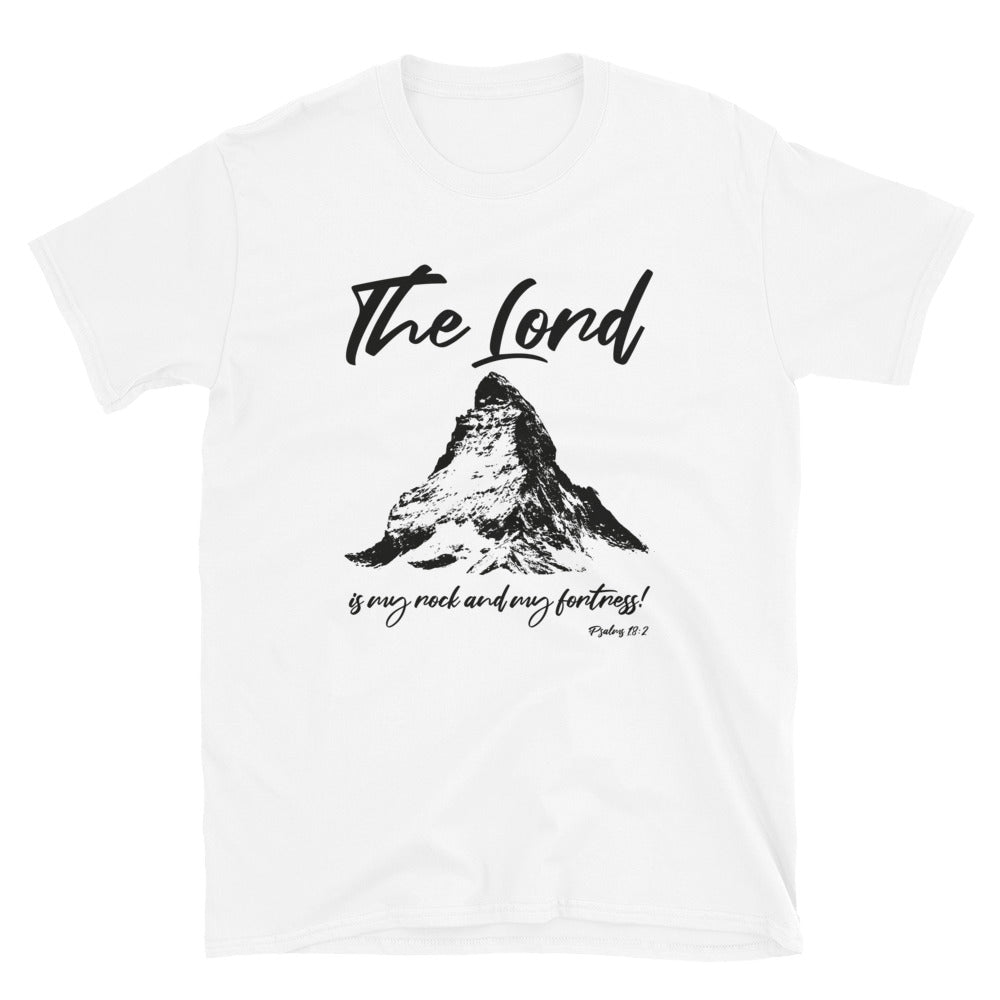 Der Herr ist mein Rock Psalm Fit Unisex Softstyle T-Shirt