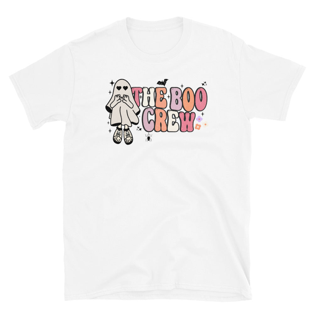 The Boo Crew Retro-Halloween Fit Unisex Softstyle T-Shirt