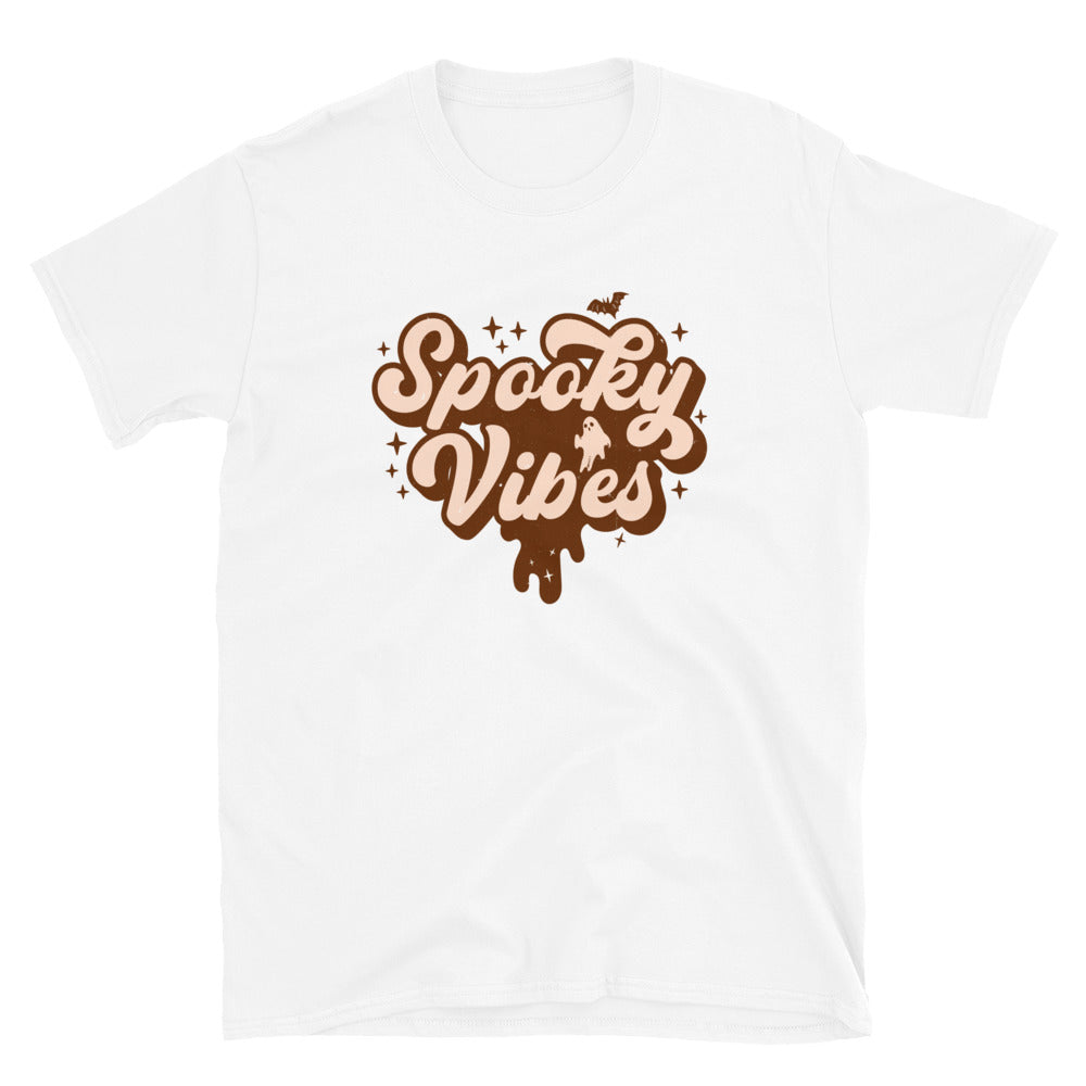 Spooky Vibes Retro Halloween Fit Unisex Softstyle T-Shirt