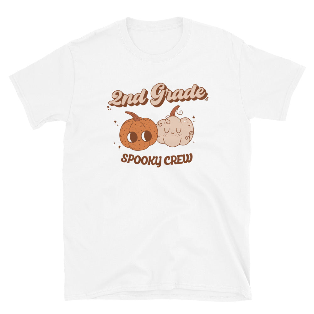 Second Grade Spooky Crew, 2nd Grade. Fit Unisex Softstyle T-Shirt