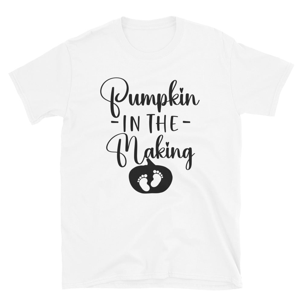 Pumpkin In The Making - Fit Unisex Softstyle T-Shirt