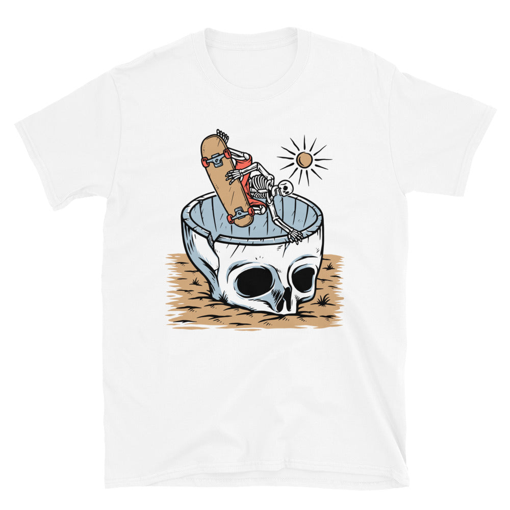 Skull Skater - Fit Unisex Softstyle T-Shirt