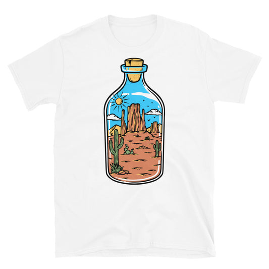 Desert Landscape in a Bottle - Fit Unisex Softstyle T-Shirt