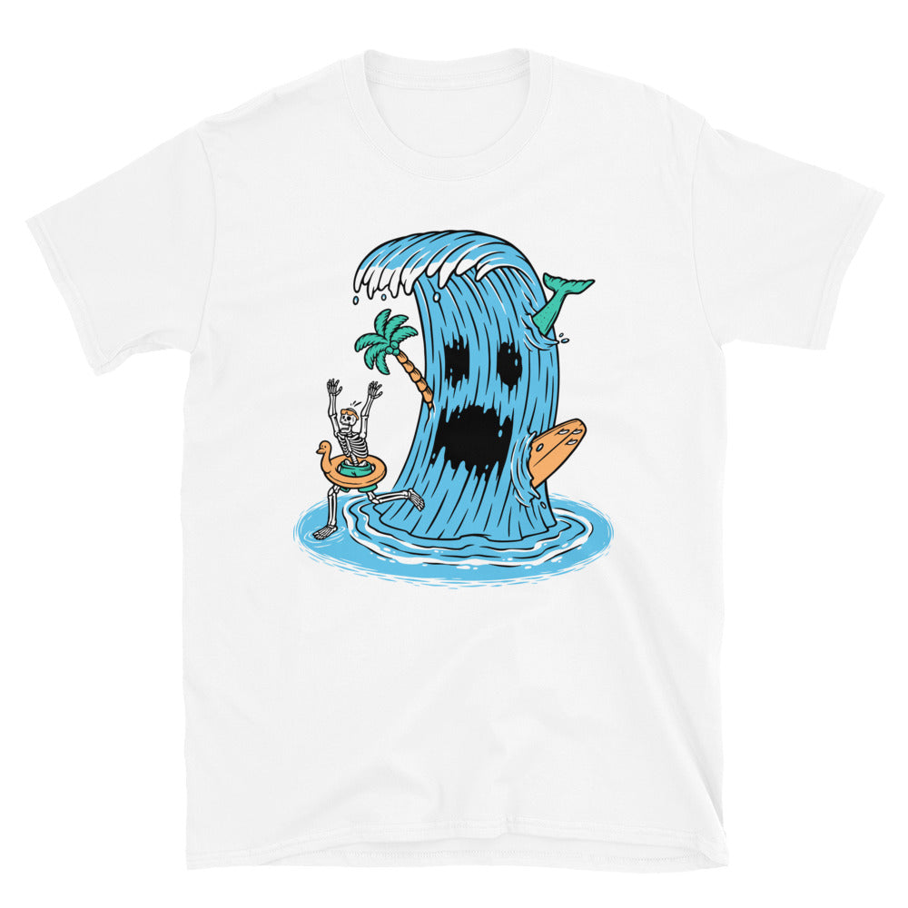 Monster waves Fit Unisex Softstyle T-Shirt