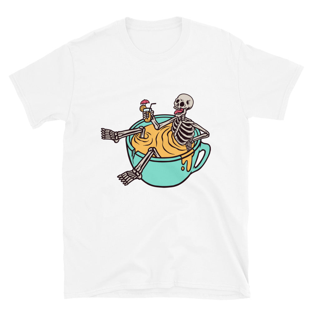 Relaxing skull Fit Unisex Softstyle T-Shirt