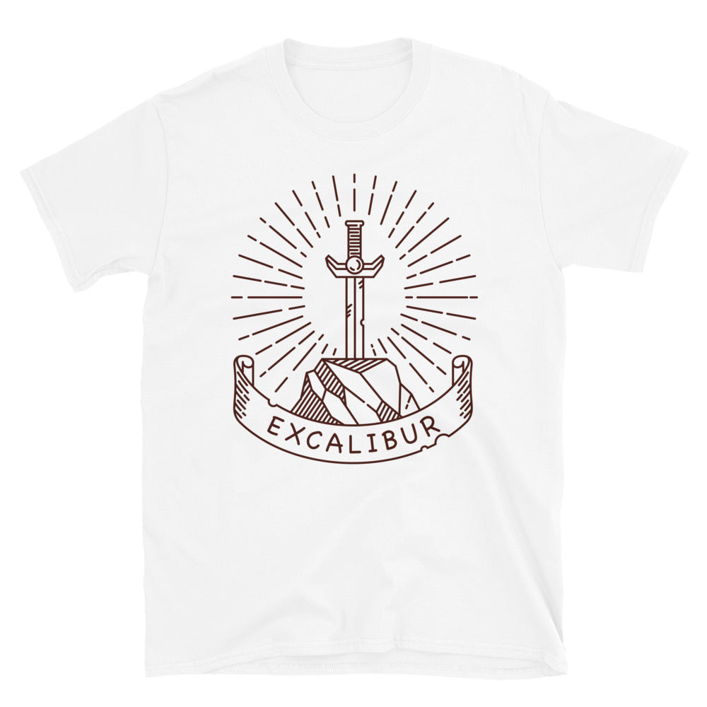 Excalibur Sword in the Stone - Fit Unisex Softstyle T-Shirt