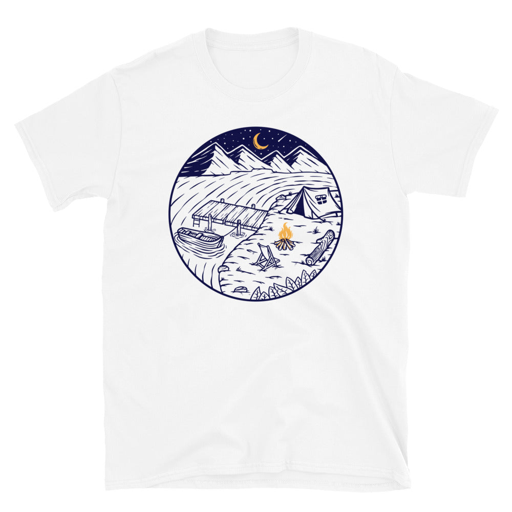 Adventure is out There - Fit Unisex Softstyle T-Shirt