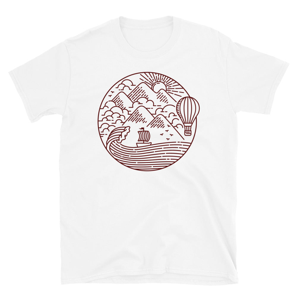 Adventure in the Ocean - Fit Unisex Softstyle T-Shirt