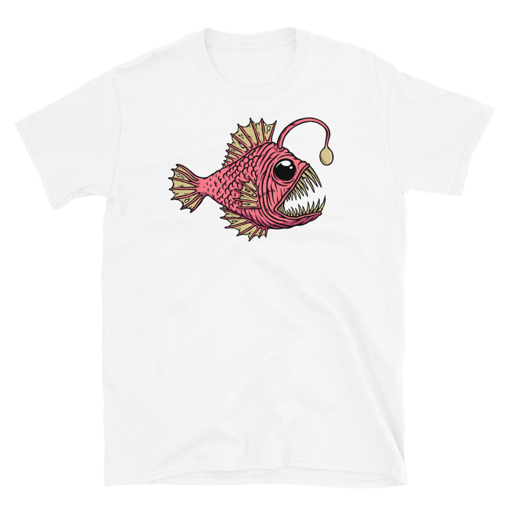 Deep Sea Fish, Scary - Fit Unisex Softstyle T-Shirt