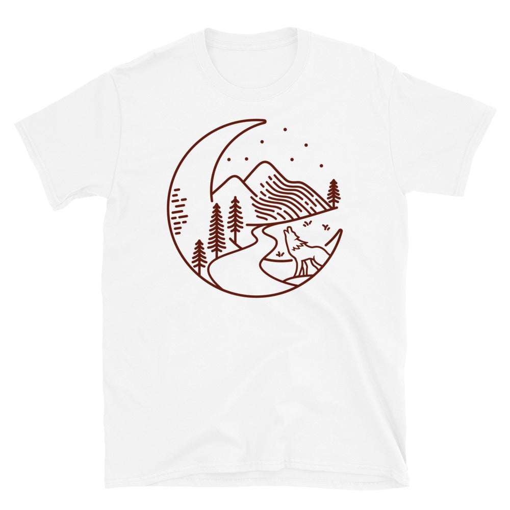 Moon and night Fit Unisex Softstyle T-Shirt