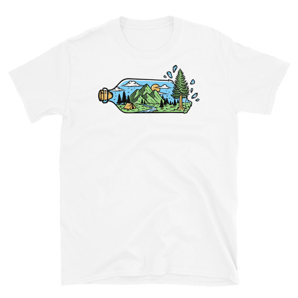 Mountain in a bottle Fit Unisex Softstyle T-Shirt