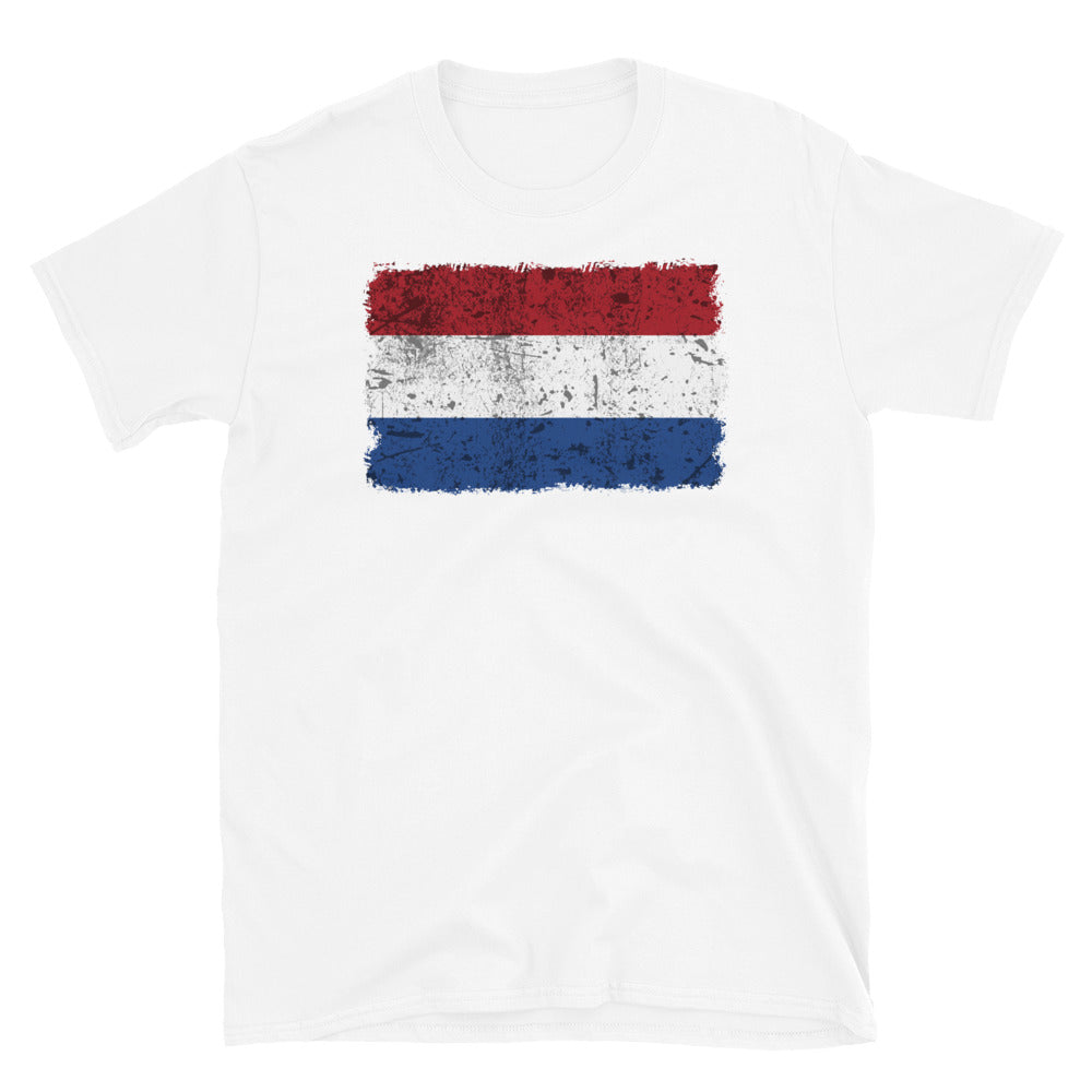 Netherlands Flag Fit Unisex Softstyle T-Shirt