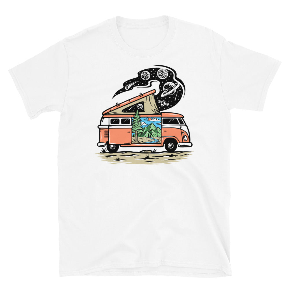 Natur in meinem Auto Fit Unisex Softstyle T-Shirt