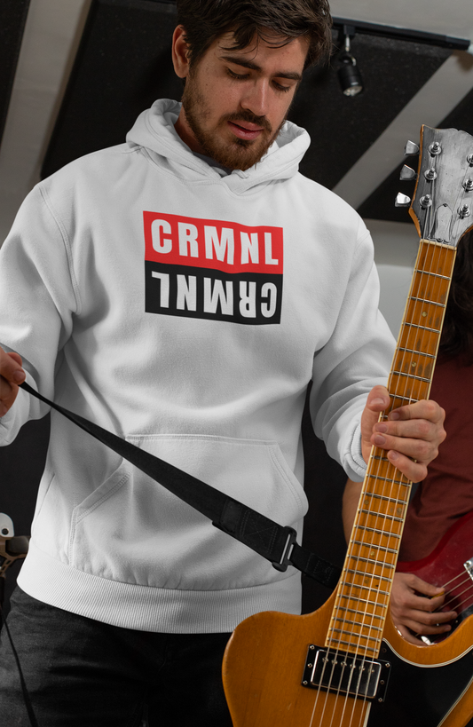 Sudadera con capucha con la marca Criminal 'CRMNL