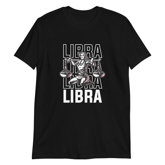 Camiseta unisex de manga corta Libra