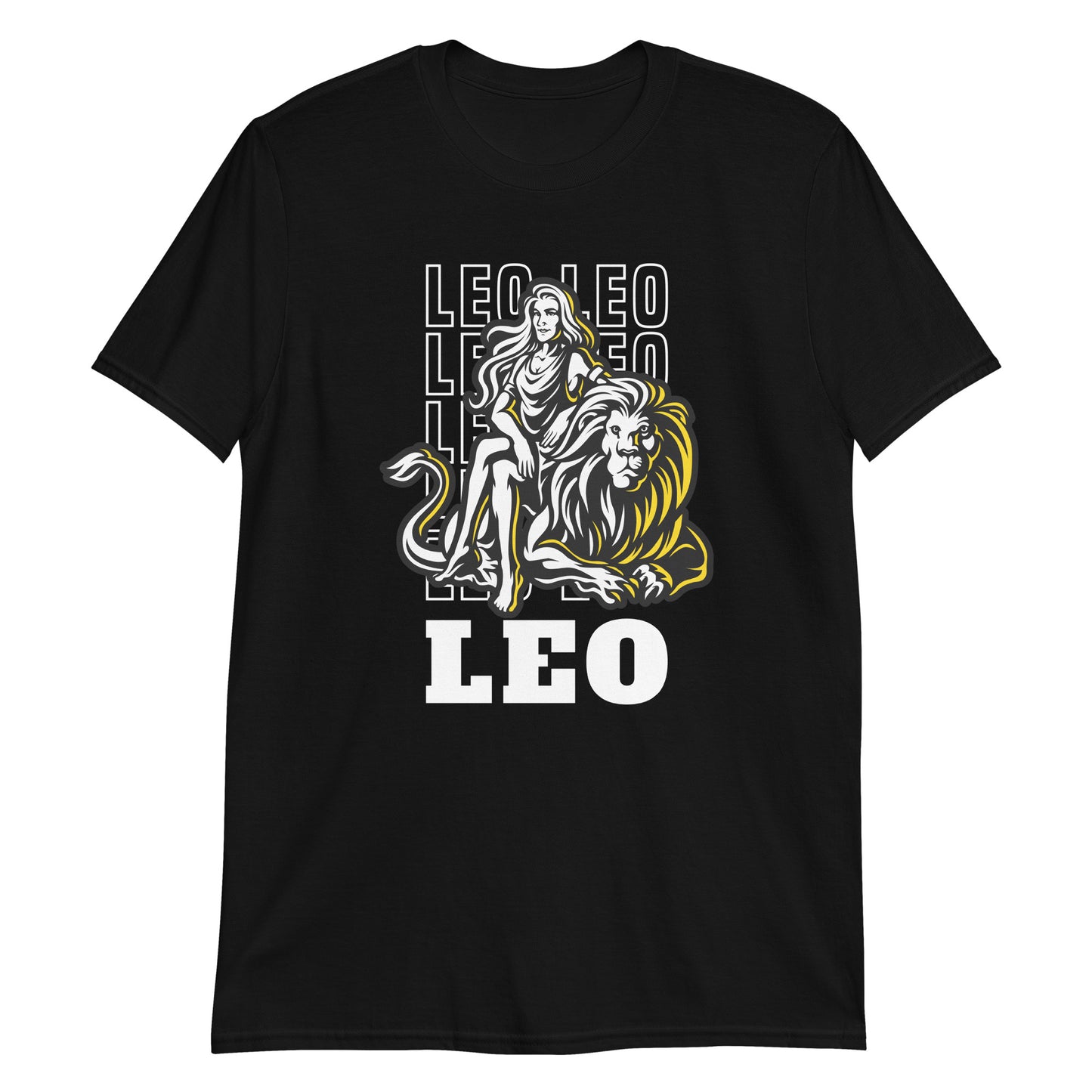 Leo Kurzarm-Unisex-T-Shirt