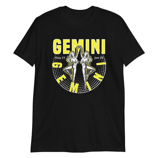 Gemini Kurzarm-Unisex-T-Shirt