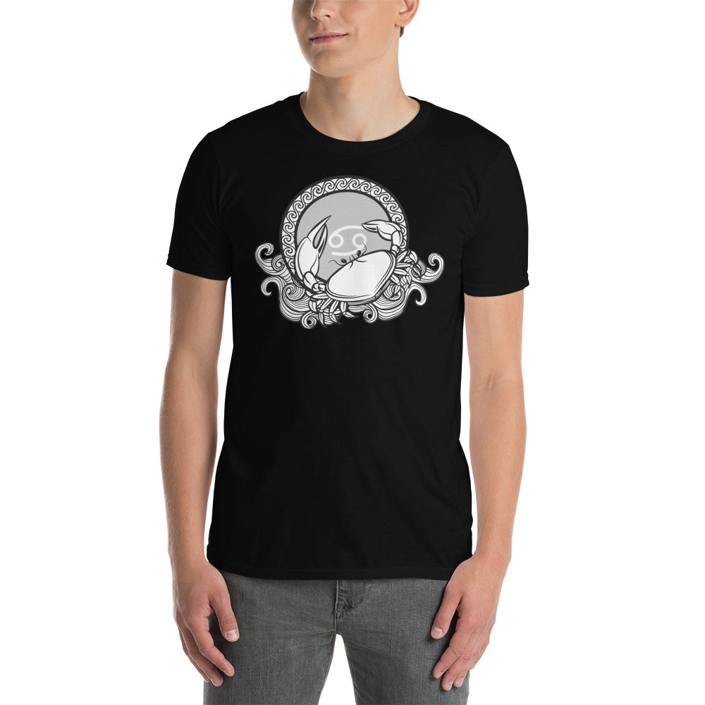 Camiseta unisex de manga corta contra el cáncer