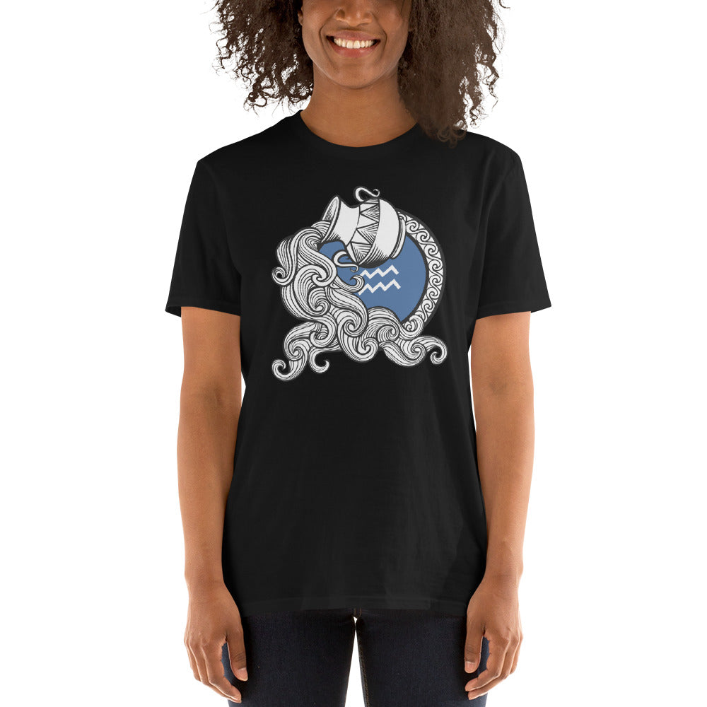 Aquarius Short-Sleeve Unisex T-Shirt