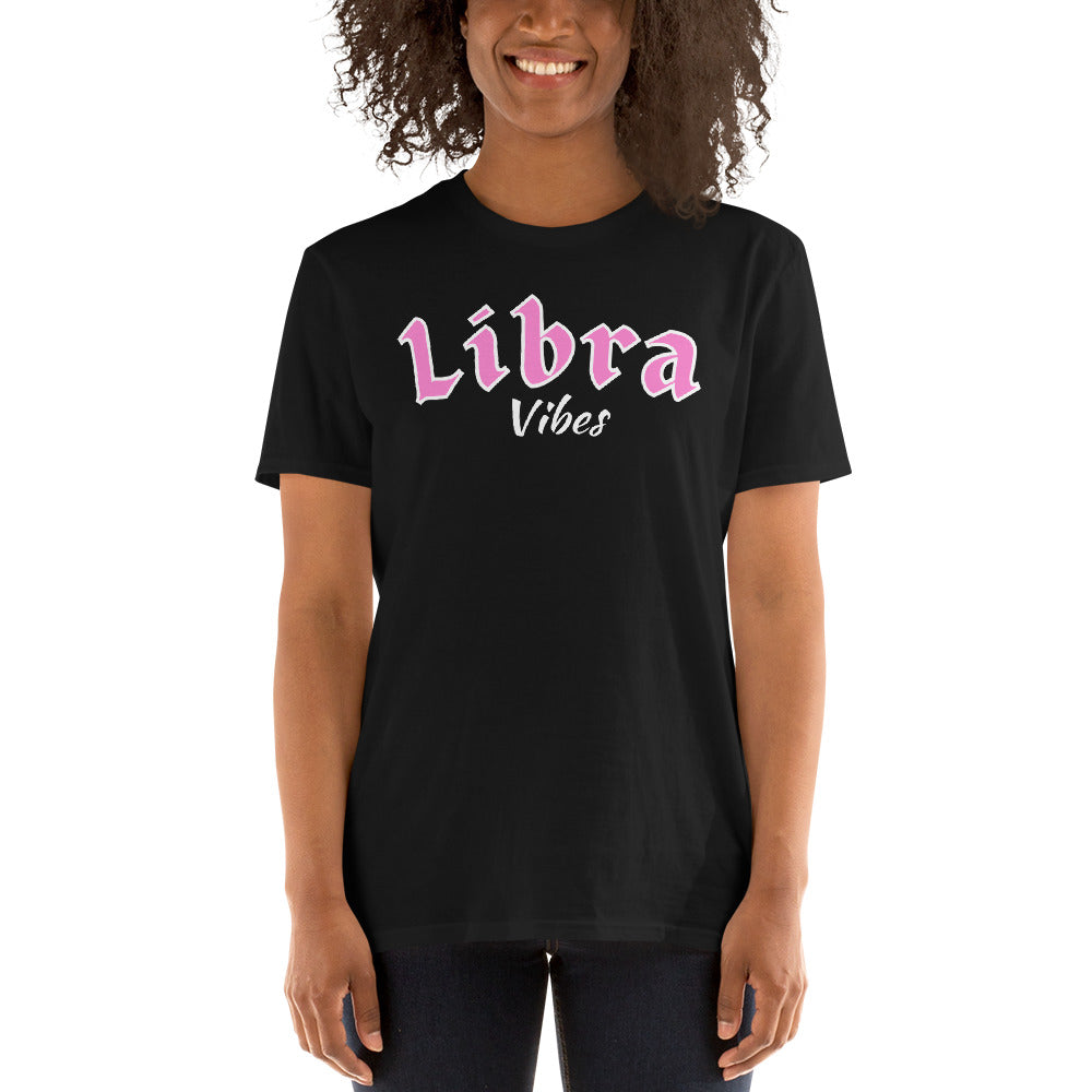 Camiseta unisex de manga corta Libra