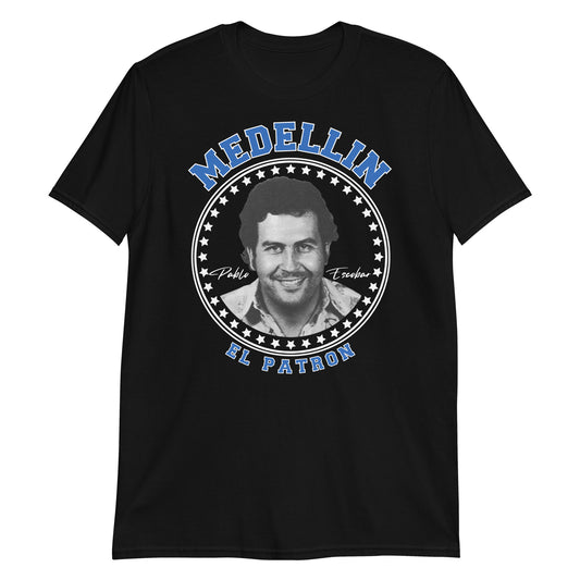 Pablo Escobar El Patron, Cartel de Medellin Grafik-T-Shirt, kurzärmeliges Unisex-T-Shirt