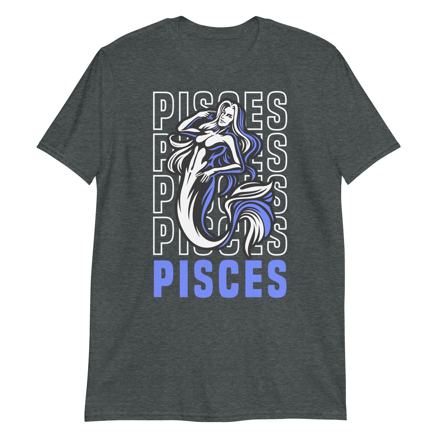 Camiseta unisex de manga corta Piscis Zodiac