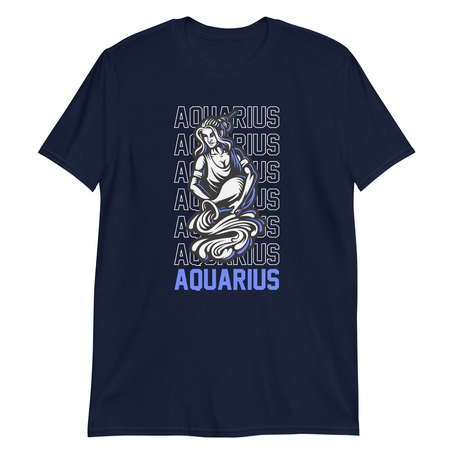 Camiseta unisex de manga corta Acuario