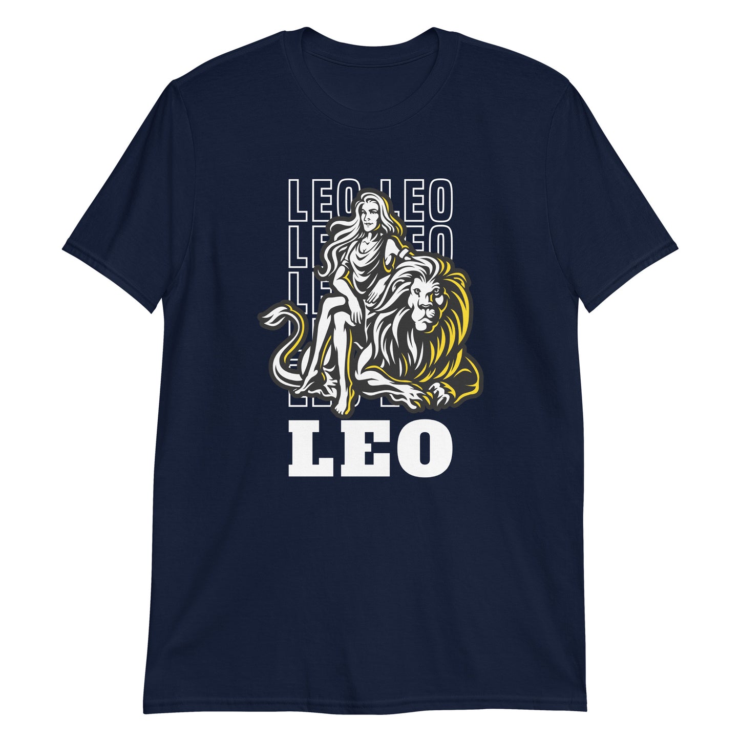 Leo Kurzarm-Unisex-T-Shirt