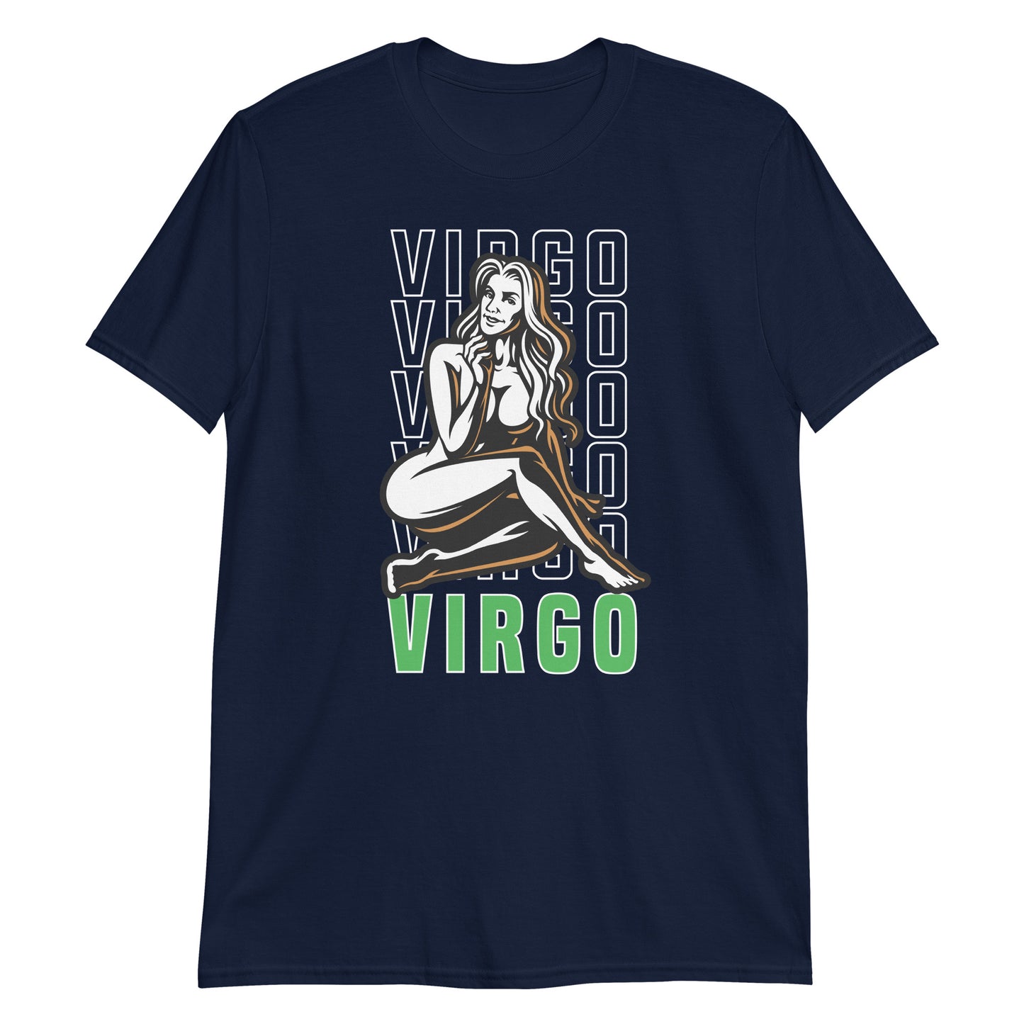 Camiseta unisex de manga corta Virgo Zodiac